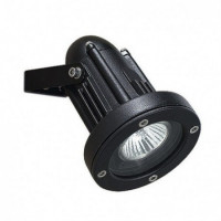 PROYECTOR HELIO LED GU10 50W NEGRO/TRANSPARENTE LEDS C4 LC405-9640-05-37