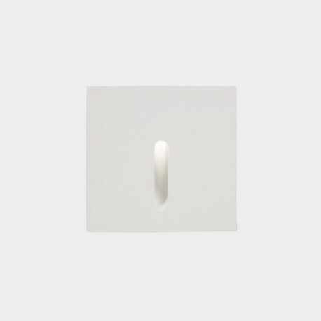 Aplique empotrable a pared IP65 BAT cuadrado lineal LED 2,2W 11lm blanco LC405-E017-14-CK