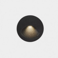 Aplique empotrable a pared IP65 BAT redondo oval LED 2,2W 24lm gris urbano LC405-E014-Z5-CK