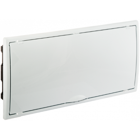 Caja de distribucion de empotrar de 22 elementos 450x222x72mm marco y puerta blancos SOLERA SOL8690