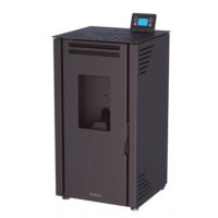 Estufa pellet 7.5 kw Color negro