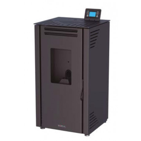 Estufa pellet 7.5 kw Color negro