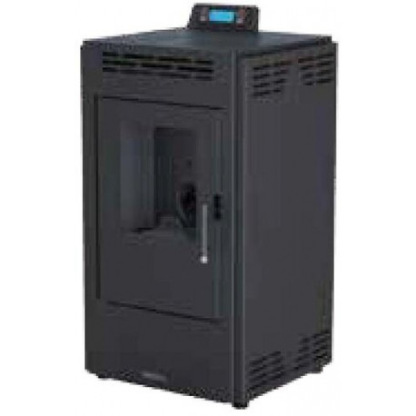 ESTUFA PELLET 9KW BOREAL 9 CAMARAS LATERALES NEGRO
