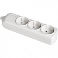 Base 2 tomas bipolar 16A 250V blanco con obturador SOLERA SOL8003