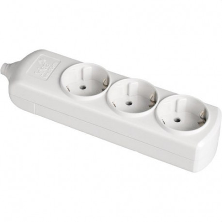 Base 2 tomas bipolar 16A 250V blanco con obturador SOLERA SOL8003