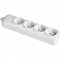 Base 2 tomas bipolar 16A 250V blanco con obturador SOLERA SOL8004