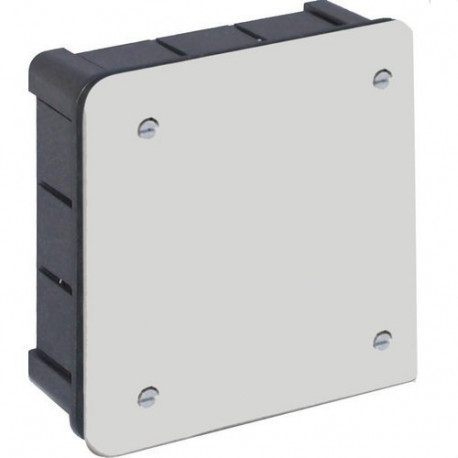 Caja de Empalme 100x100x45 tapa blanco con tornillos SOLERA SOL362