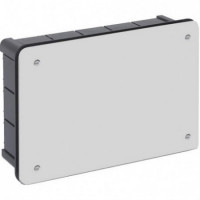 Caja de Empalme 160x100x50 tapa blanca con tornillos SOLERA SOL363