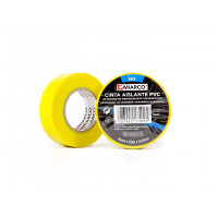 Cinta Aislante Amarilla 20 mts x 19mm ancho Plymouth