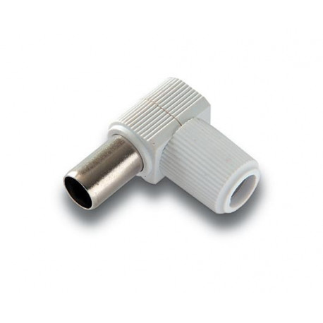 Conector MC-095 macho DE 9,5mm diametro blindado ALCAD ALC9080000