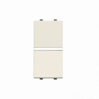 Interruptor Estrecho Niessen Zenit Blanco NIEN2101BL