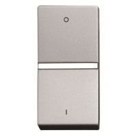 Conmutador Estrecho Niessen Zenit Plata NIEN2102PL