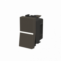 Interruptor Estrecho Niessen Zenit Antracita NIEN2101AN