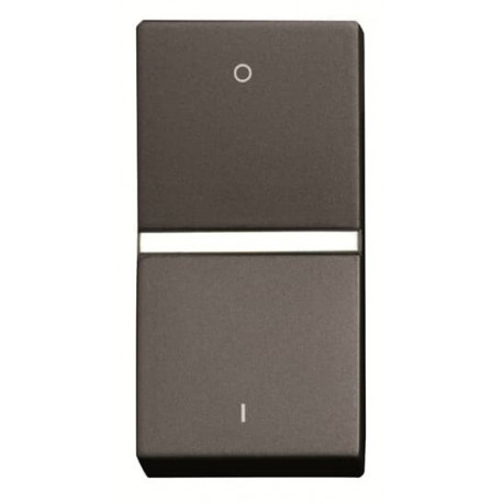 Conmutador Estrecho NIESSEN ZENIT ANTRACITA NIEN2102AN