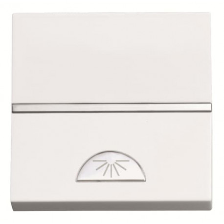Pulsador Simbolo Luz Niessen Zenit Blanco NIEN22042BL