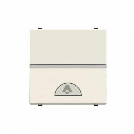 Pulsador Simbolo Campana Niessen Zenit Blanco NIEN2204BL