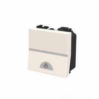 Pulsador Simbolo Campana Niessen Zenit Blanco NIEN2204BL