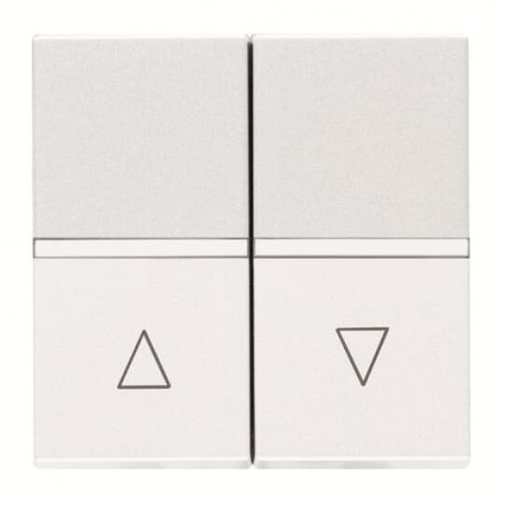 Pulsador Persiana Niessen Zenit Blanco NIEN2244BL