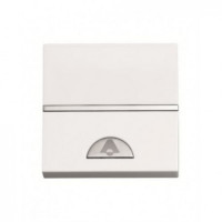 Pulsador Luminoso Simbolo Campana Niessen Zenit Blanco NIEN22043BL*