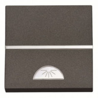 Pulsador Luminoso Simbolo Luz Niessen Zenit Antracita NIEN22044AN*