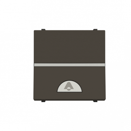 Pulsador Luminoso Simbolo Campana Niessen Zenit Antracita NIEN22043AN*