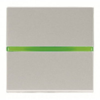 Conmutador Luminoso Niessen Zenit Plata NIEN2202.5PL