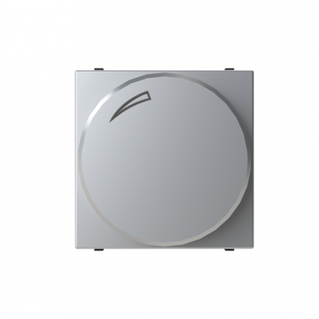 Regulador Giratorio/Pulsacion LED Niessen Zenit Plata NIEN22603PL