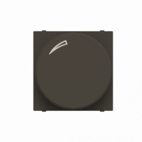 Regulador Giratorio/Pulsacion LED Niessen Zenit Antracita NIEN22603AN