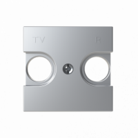 Tapa Toma Television Niessen Zenit Plata NIEN22508PL