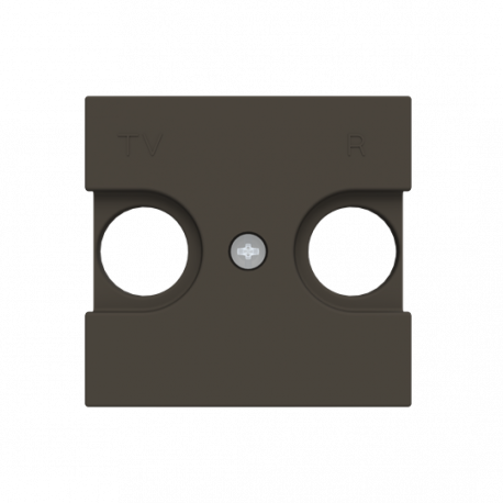 Tapa Toma Television Niessen Zenit Antracita NIEN22508AN