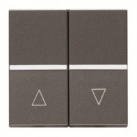 Pulsador Persiana Niessen Zenit Antracita NIEN2244AN