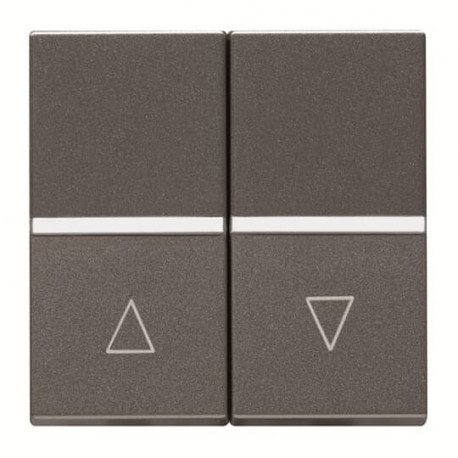 Pulsador Persiana Niessen Zenit Antracita NIEN2244AN