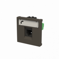 Toma de Telefono Niessen Zenit Antracita NIEN22176AN