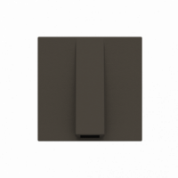 Salida de Cables Niessen Zenit Antracita NIEN2207AN