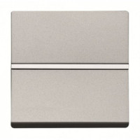 Interruptor Monopolar Niessen Zenit Plata NIEN2201PL