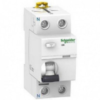 INTERRUPTOR DIFERENCIAL IID 2 POLOS 25A 30mA CLASE-AC RESIDENCIAL SCHNEIDER SCHA9R60225