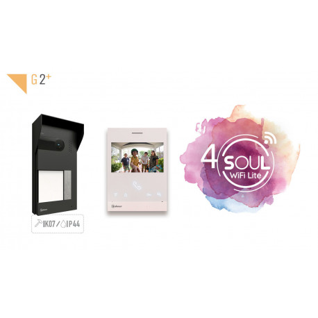 Kit de video de 1 linea con desvio Wifi S5110/ART 4W LITE  GOLMAR GOL12205114W