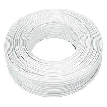 MANGUERA FLEXIBLE PLANA 2X1 BLANCA