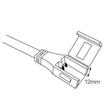 Conector con cable tira 230V ITE5551249