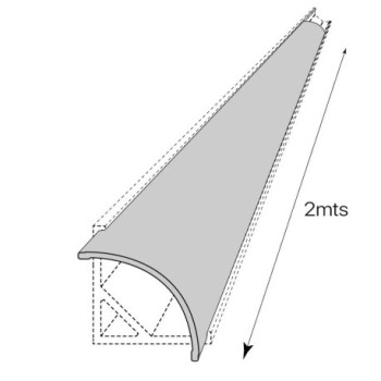 Difusor para perfil esquina ITE5550686