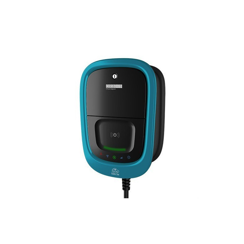 Cargador VIARIS UNI+VE trifasico 22kW + base tipo 2 con obturador + wifi  ORBOB94U4C0HA1