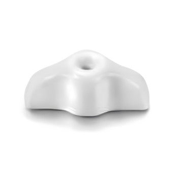 LAZO PORCELANA RETRO BLANCA FONTINI