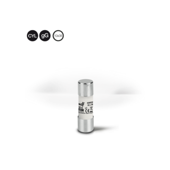 CARTUCHO FUSIBLE DE TALLA 10X38 10 AMPERIOS C2010 DF420010