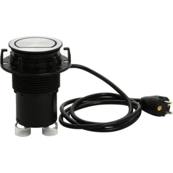 Torreta empotrar mesa 2xSCHUKO cable PVC BACH928002