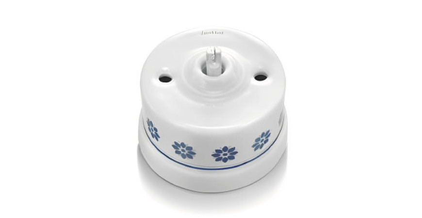 Interruptores de superficie, Porcelana Decorada