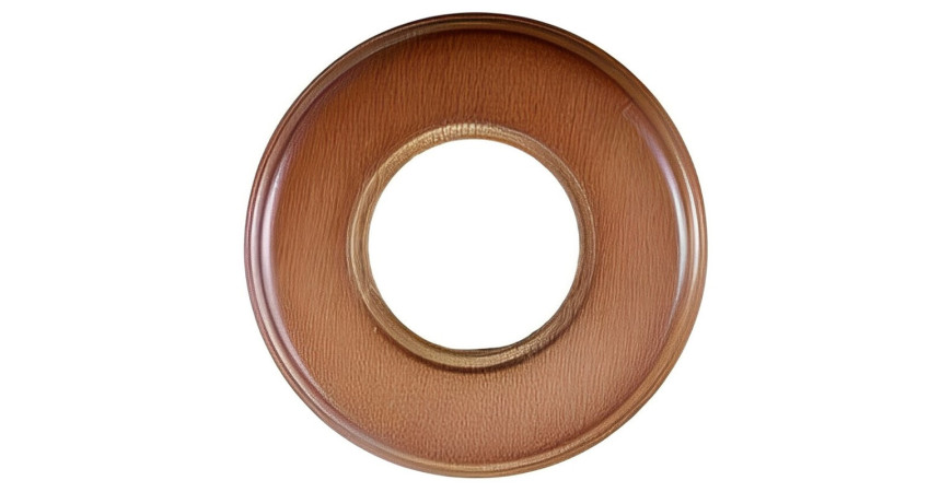 Decora con Madera Maciza: Marcos e Interruptores de Madera Miel